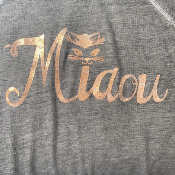 Wildfox Miaou Pullover Sweatshirt - Picture 6 of 7